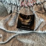 Cozy Gray Live and Lace Heart Print Women's Sweater 3/4 ruched sleeves size L Size L Photo 3