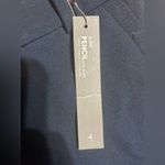 Loft NWT Anne Taylor Ladies 4 curvy through the hip Navy ankle slim pants Photo 6