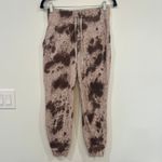 Lululemon  Womens 5 Pink Tie Dye Warm Down Jogger 28" Loungewear Sweats Photo 1