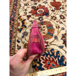 Coach Vintage Y2K  Signature Hot Pink Suede Canvas Demi Shoulder Bag Photo 4