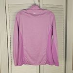 Peter Millar  Womens Pink Suncomfort‎ Long Sleeve 1/4 Zip Golf Pullover Medium Photo 1
