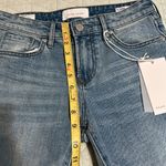 Dear John Light Blue Straight Leg Jeans Blaire High Rise Ankle Slim Straight Photo 9