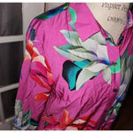 Maeve  Anthropologie Womens Pink Combo Tunic Buttondown Top Dress‎ Medium Photo 2