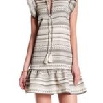 Parker NWOT Ruffle Sleeve Striped Shift Dress Photo 5