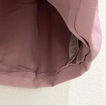 Free People  Mauve Payton Paperbag PU Leather Skirt Photo 10