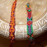 NEW Multicolored Handwoven Cotton Wristband Bracelets Photo 4