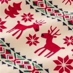Hanna Andersson Women’s Holiday Reindeer Flannel Pajama Set Photo 12