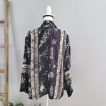 Chico's  Lightweight Silk Floral Open Cardigan Size M Photo 1