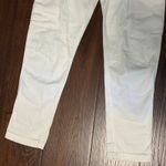 RE/DONE Originals Sz 27 Off White Cargo Pant Jeans Women's Cotton Straight Leg Photo 4