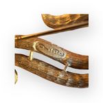 Oscar de la Renta  Vintage Rhinestone Baguette Goldtone Brooch Pin Photo 4