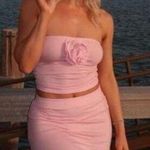 Reformation Adalynn Knit Two Piece in Babygirl XL Photo 0