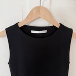 Susana Monaco  Open Back Cutout Fitted Classic Mini Dress Black Size Small S Photo 3