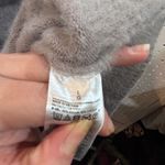 Old Navy  Gray Fuzzy Knit Sweater Crew Neck Long Sleeve Size L Photo 4