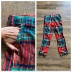 Aerie  Pajama Pants Plaid Cotton Lounge Sleep Red Green Blue Photo 4