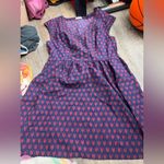 Mata Traders Women's Dark Navy & Burgundy Arrow print Sleeveless A Photo 5