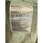 H&M  Green Tie Dye Cover Up Dress V-Neck Short Sleeve Lightweight Size L‎ Photo 3