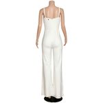 Lovers + Friends Lavinia Wide Leg Jumpsuit, White, Small Photo 8