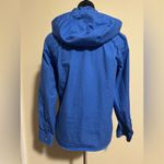 EUC Lauren Ralph Lauren Blue Full Zip Up Cargo Jacket size petite small Photo 5