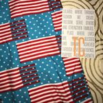 LuLaRoe Leggings Flags July 4th/ Americana Polka Dots Red White Blue Sz TC NWT Photo 1