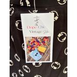 Vintage Kathryn Deene Black & White Graphic Print Duster Dress – Size 2X Photo 6