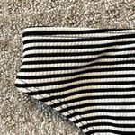 Xhilaration  Black and White Stripe Bikini Bottoms Photo 3