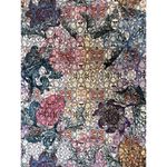 H&M  Women's Skirt Size 6 Floral Print Zip Back NWOT Photo 1