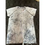 Lululemon  Multi Dye White Grey Black Print Swiftly Tech 2.0 Short Sleeve Top 8 Photo 2