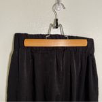 West Kei Cropped Wide Leg High Rise Tie Waist Pants Black S Photo 10