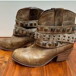 Corral  Studded Strap Booties Cowboy Western 6 Photo 12
