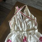 Farm Rio  Flowerful Birds Plunge Cotton Sundress, Size Large, $265 Photo 12