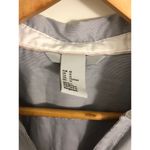 H&M  White & Gray Thin Striped Dress Shirt 12 Photo 5