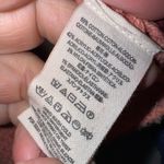 Free People Wine Colorblock Park City Slouchy Waffle Cotton Blend Sweater Small Photo 4