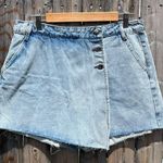 STUDIO BY THE WORKSHOP DENIM SKORT FOR Women Blue Size XL Photo 1