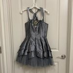 Masquerade  Gray Homecoming Dress Photo 2
