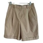 Brooks Brothers Brooks Brother Advantage Chino Pleated Shorts Size 4 Photo 0