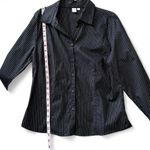 Apt. 9 Vintage Metallic Striped Button Down Shirt Photo 7