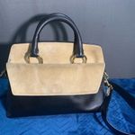 Diane Von Furstenberg Exquisite  Women's Handbag, Black & Beige Photo 10
