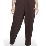 Nike Sportswear Collection Essentials Women's Fleece Curve brown Pants Photo 4