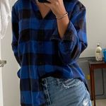 American Eagle  Blue Flannel Photo 0