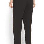 Ellen Tracy NWT Black Soft Fluid Stretch Crepe Pleated Pull-on Crop Pants 10 Photo 1