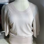 BCBGirls  Soft Cream Short Sleeve Top Photo 2