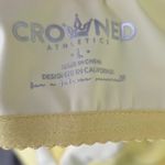 NWT Crowned Athletics Enchanted Rose Princess Athletic Tank Top Large Yellow Photo 2