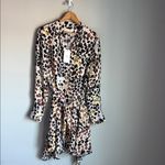 Reiss NEW   Sylvie Animal Print Belted Dress 8 Photo 1