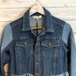 NWT Sea New York Two Tone Peplum Denim jacket Blue Photo 4