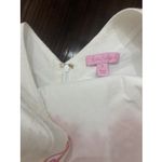 Lilly Pulitzer  Dress White Quilt Embroidered Sz 8 100% Cotton Classic Lined Photo 4