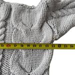 ZARA  Purple Cable Knit Sweater Women Size Large NWT | 30-1 Photo 4