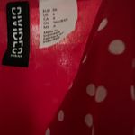 Divided Red Polka Dot Wrap Dress Photo 1