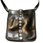 Patricia Nash  Coin‎ Venezia Crossbody Black Leather Bag Purse Photo 0