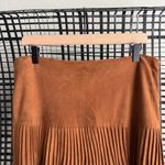 Free People Nigel Preston pintuck Lambskin suede skirt Photo 4