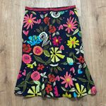 Trina Turk | Women's Floral Flounced Flare Skirt Photo 2